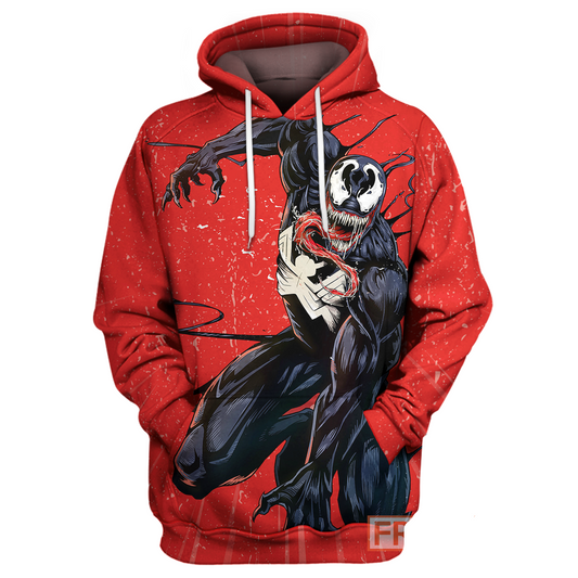 MV Venom Hoodie Red Venom T-shirt Awesome MV Venom Shirt Sweater Tank