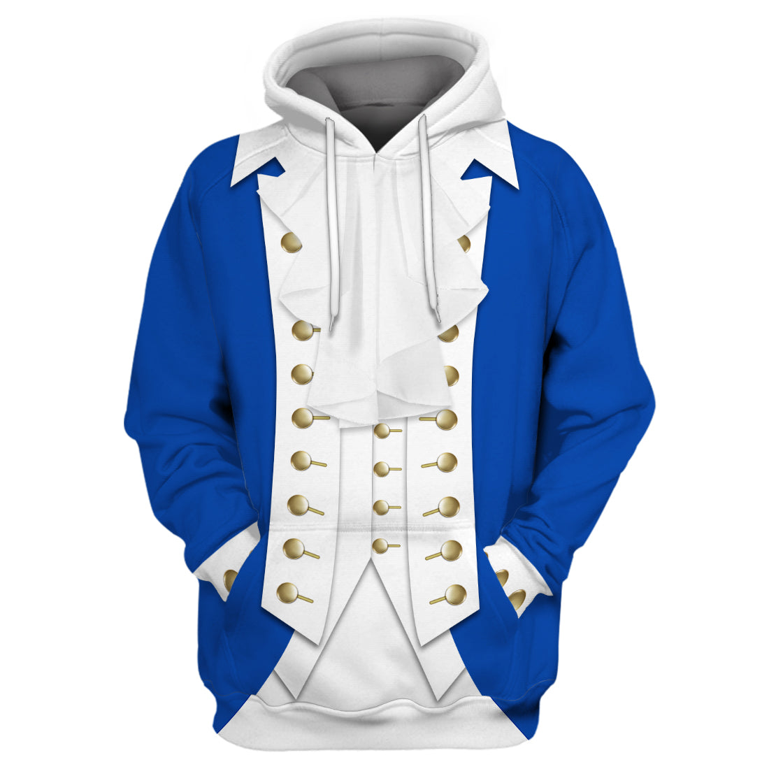 Men's Historical Hoodie Custom Alexander Hamilton T-shirt Hoodie