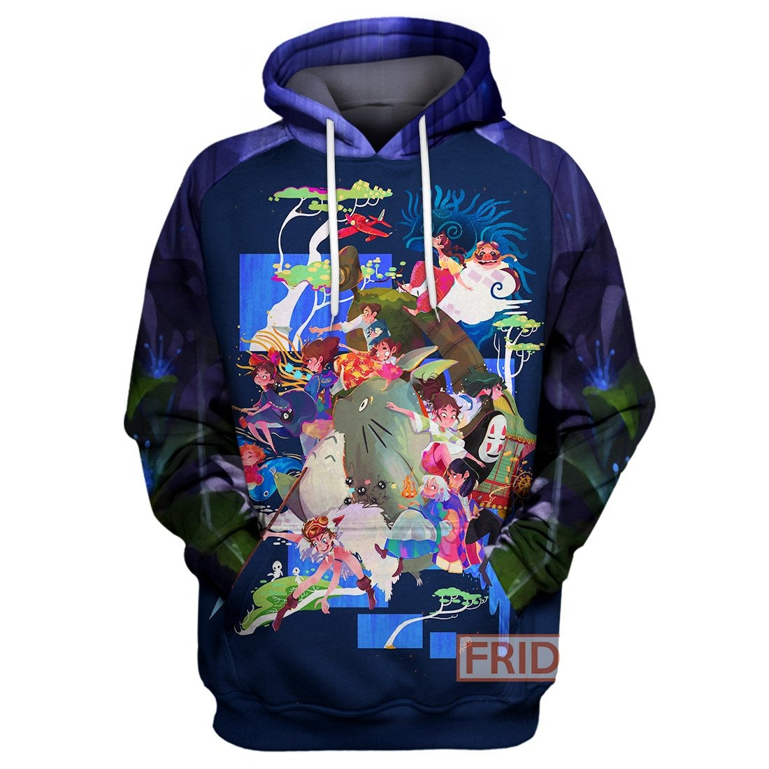 S.Ghibli Hoodie S.Ghibli All Characters Art 3D T-shirt Awesome High Quality S.Ghibli Shirt Sweater Tank