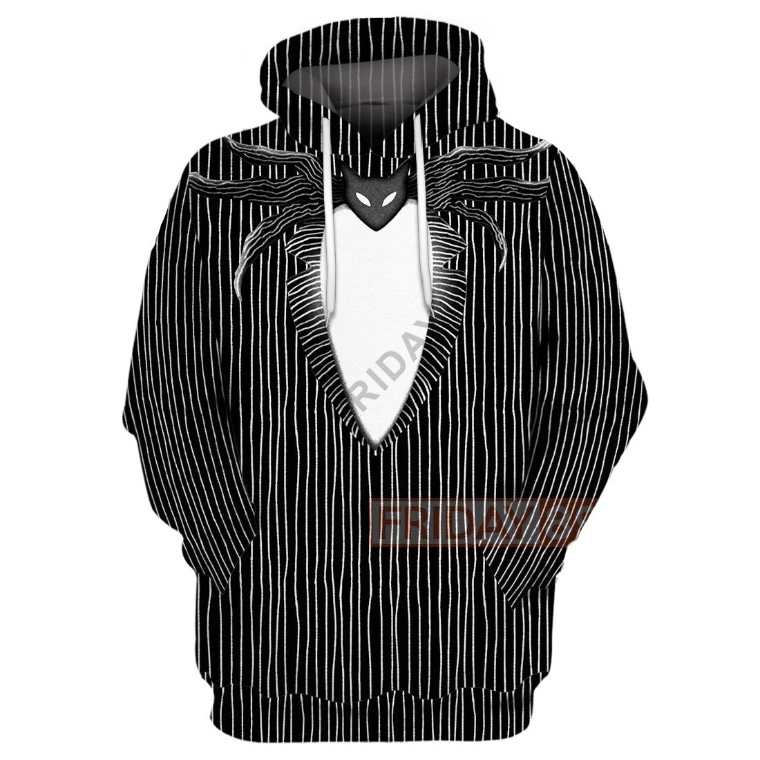TNBC T-shirt Jack Skellington Nightmare Costume T-shirt Cool DN TNBC Hoodie Sweater Tank Jack Skellington Cosplay Costume Apparel