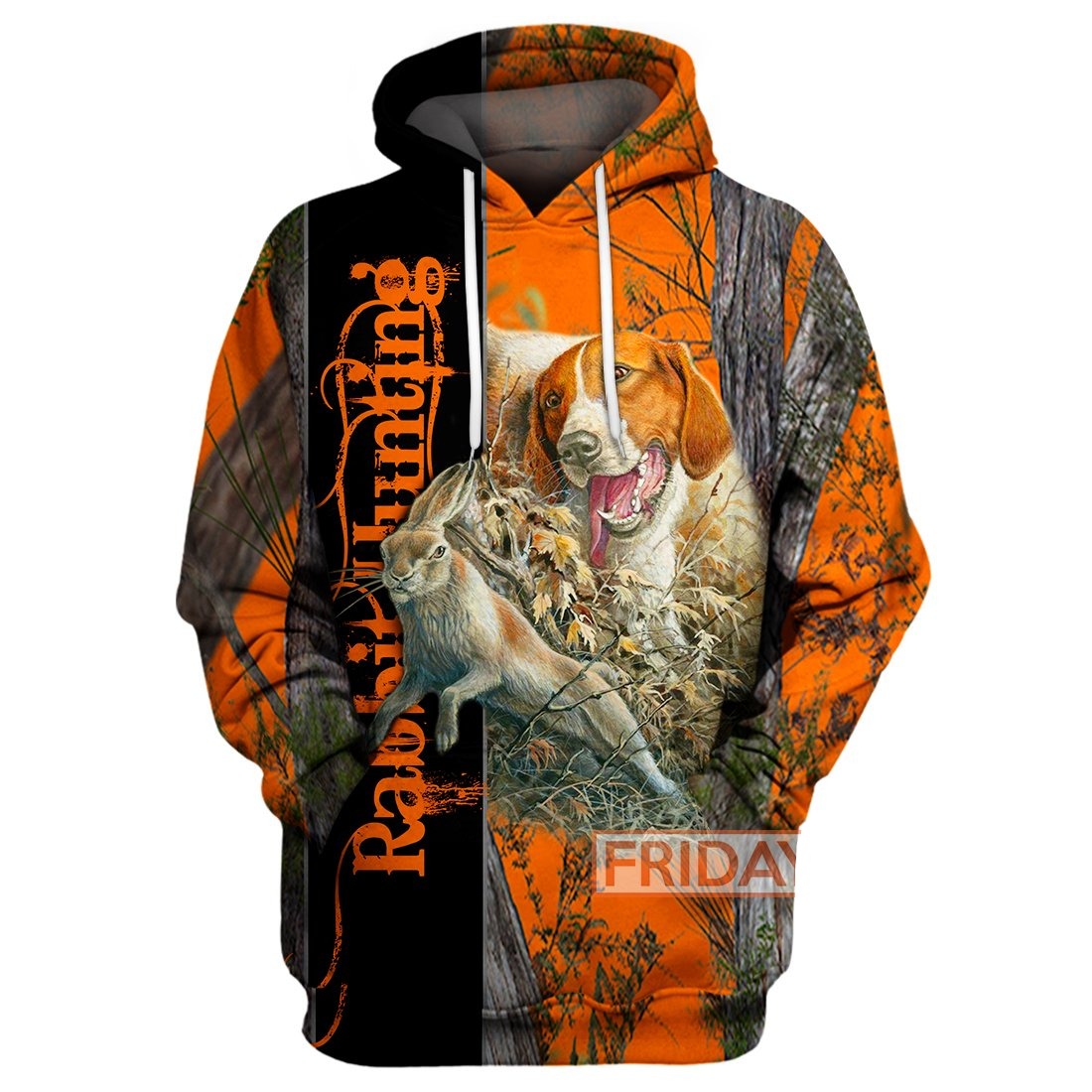 Gifury Hunting Hoodie Rabbit Hunting - Hunting Dog 3D Print T-shirt Hunting Shirt Sweater Tank 2022