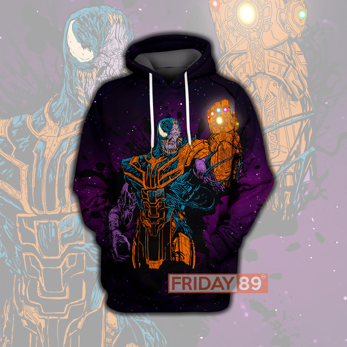 MV Hoodie Venom Infinity Shirt Thanos Venom Hoodie Amazing High Quality MV Venom Shirt Sweater Tank