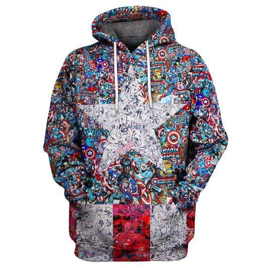 MV Hoodie CA Pattern T-shirt Awesome MV Shirt Sweater Tank