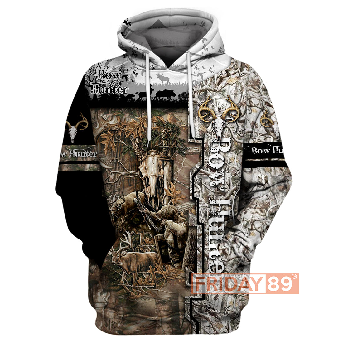Gifury Hunting Hoodie Bow Hunter Wildlife Animals Hunting T-shirt Hunting Shirt Sweater Tank 2022