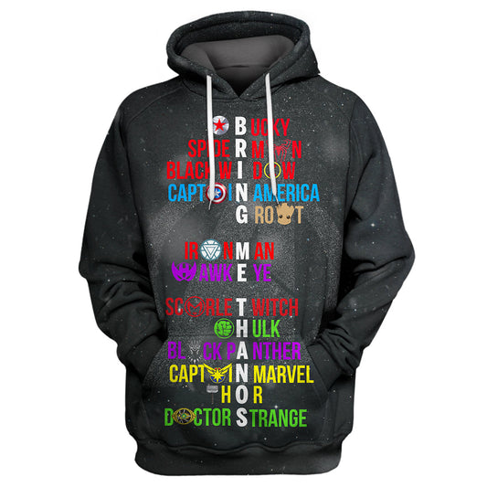 MV T-shirt Bring Me Thanos 3D Print T-shirt High Quality MV Hoodie Sweater Tank