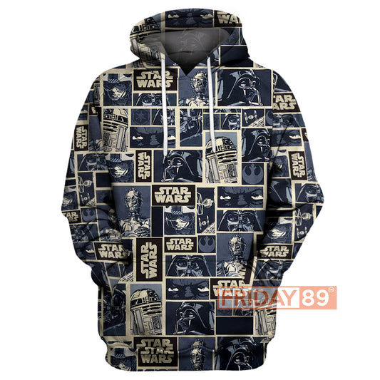 SW T-shirt SW Dark Side Comic T-shirt Amazing High Quality SW Hoodie Sweater Tank