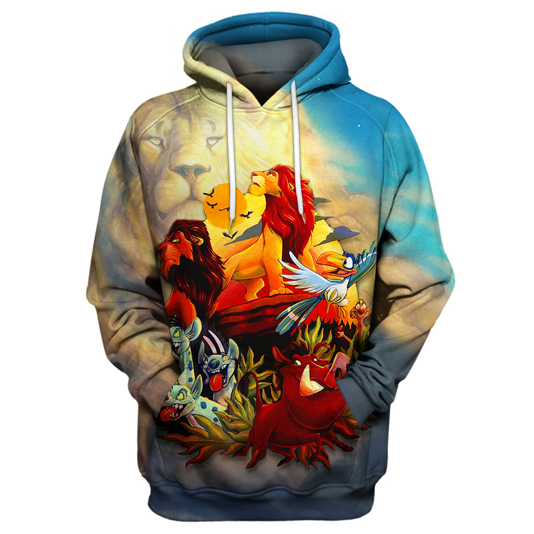 LK T-shirt 3D Print Lion King Main Cast Hoodie Amazing DN Hoodie Sweater Tank