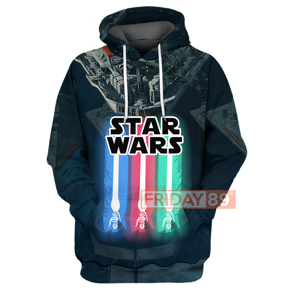 SW T-shirt Lightsaber Colors 3D Print T-shirt Amazing High Quality SW Hoodie Sweater Tank