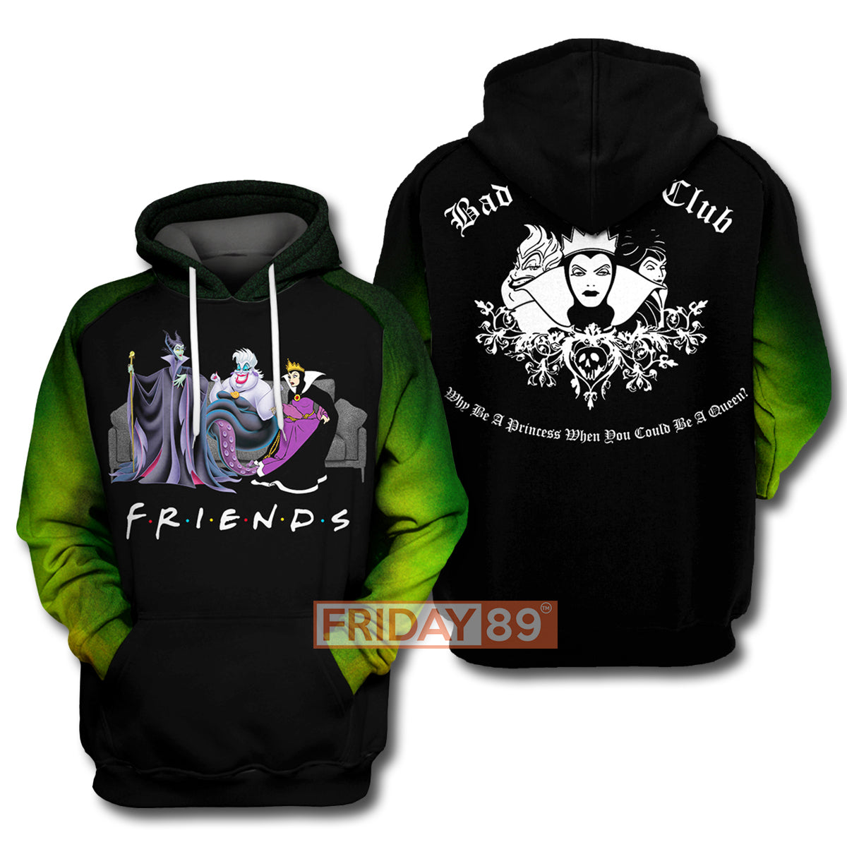 DN Villains T-shirt DN Villains Bad Witches Club T-shirt DN Villains Hoodie Sweater Tank