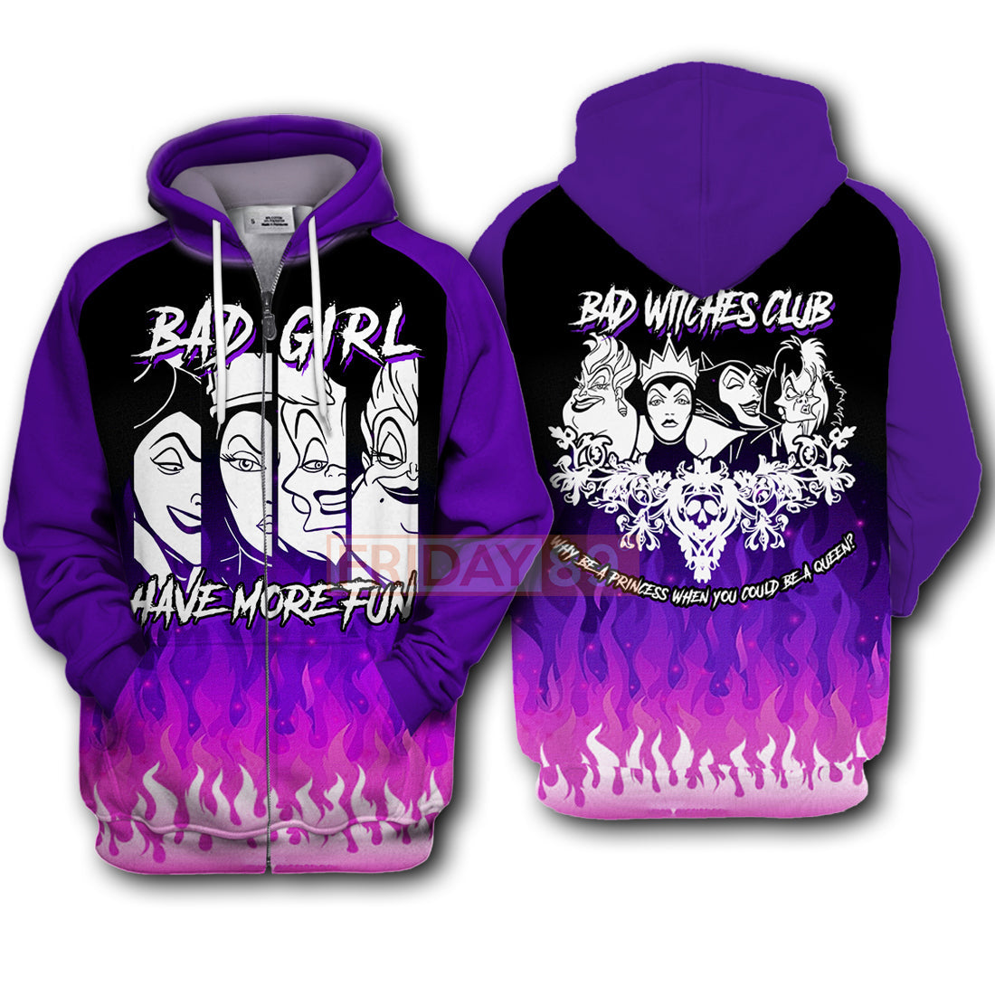 DN Villain T-shirt Bad Girl Have More Fun T-shirt Cool DN Villain Hoodie Sweater Tank