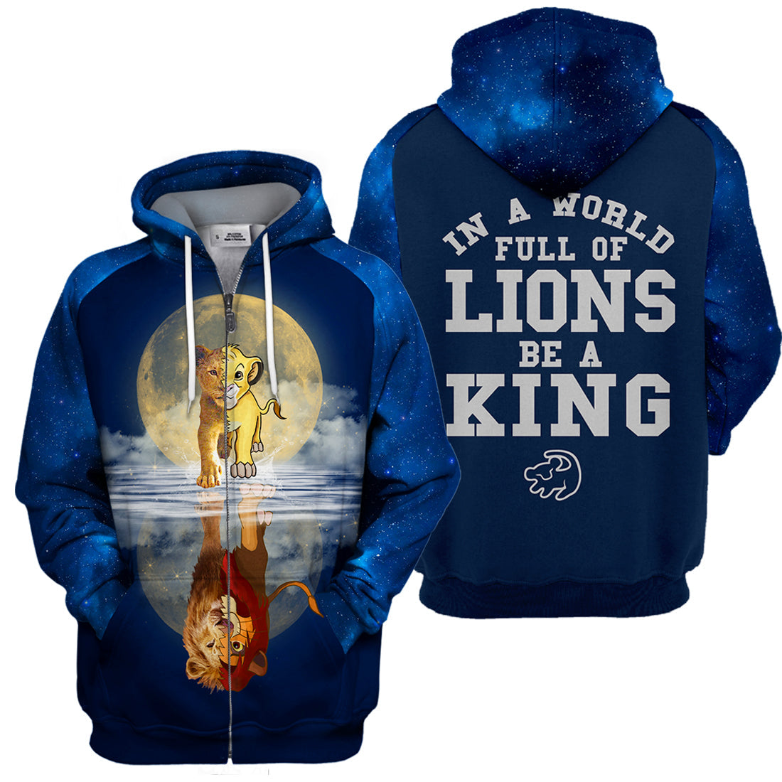 LK T-shirt 3D Print Be A King T-shirt Awesome DN Hoodie Sweater Tank
