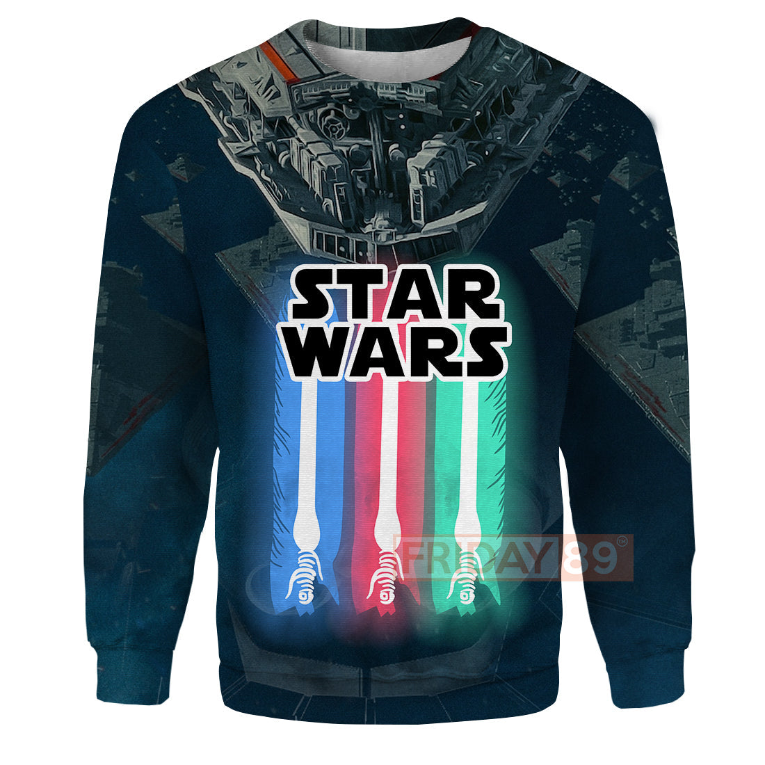 SW T-shirt Lightsaber Colors 3D Print T-shirt Amazing High Quality SW Hoodie Sweater Tank 2023