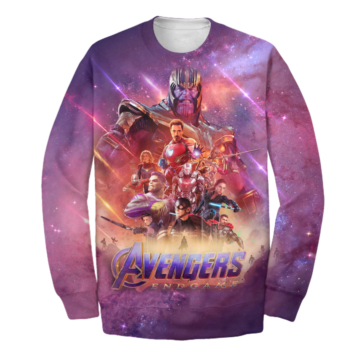 MV Hoodie Galaxy End Game 3D Print T-shirt Awesome MV Shirt Sweater Tank 2024