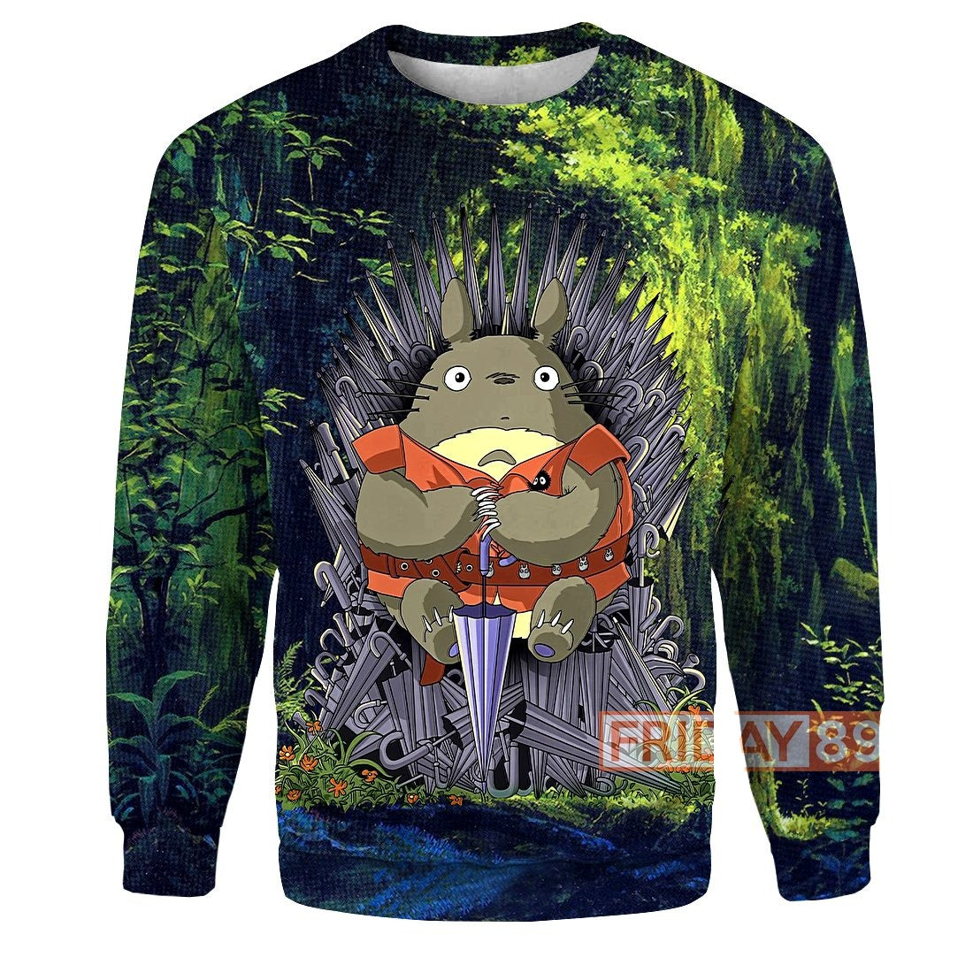 S.Ghibli Hoodie S.Ghibli Totoro GOT 3D Print T-shirt Cute High Quality  S.Ghibli Totoro Hoodie Sweater Tank