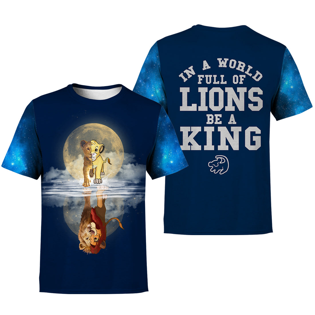 LK T-shirt 3D Print Be A King T-shirt Awesome DN Hoodie Sweater Tank