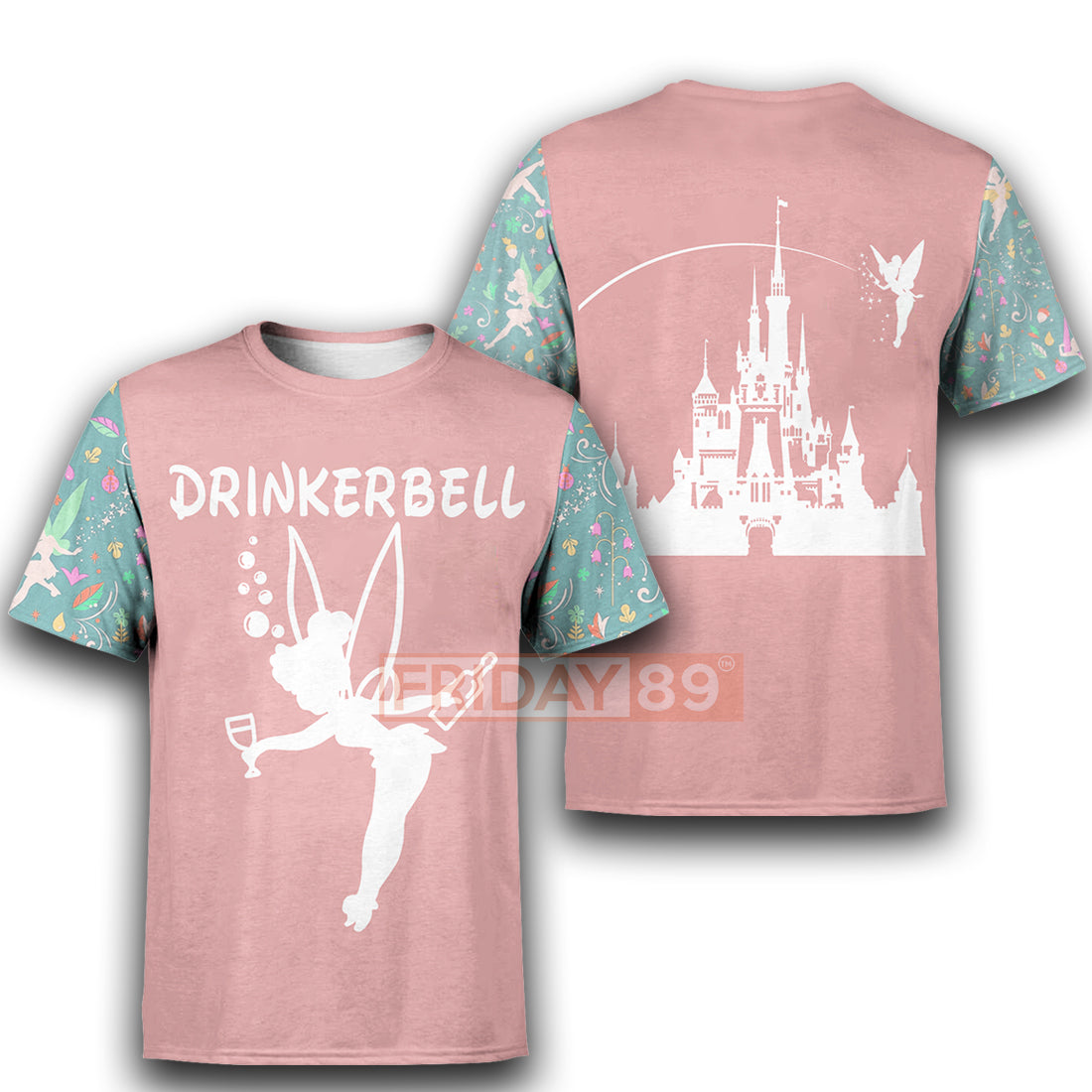 Tinkerbell T-shirt Drinkerbell Drinking Fairy T-shirt Funny DN Hoodie Sweater Tank