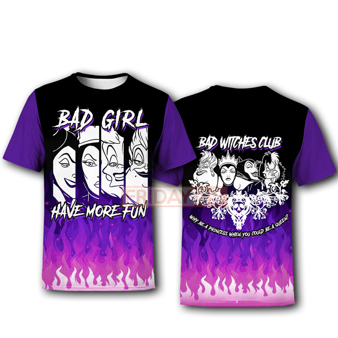 DN Villain T-shirt Bad Girl Have More Fun T-shirt Cool DN Villain Hoodie Sweater Tank