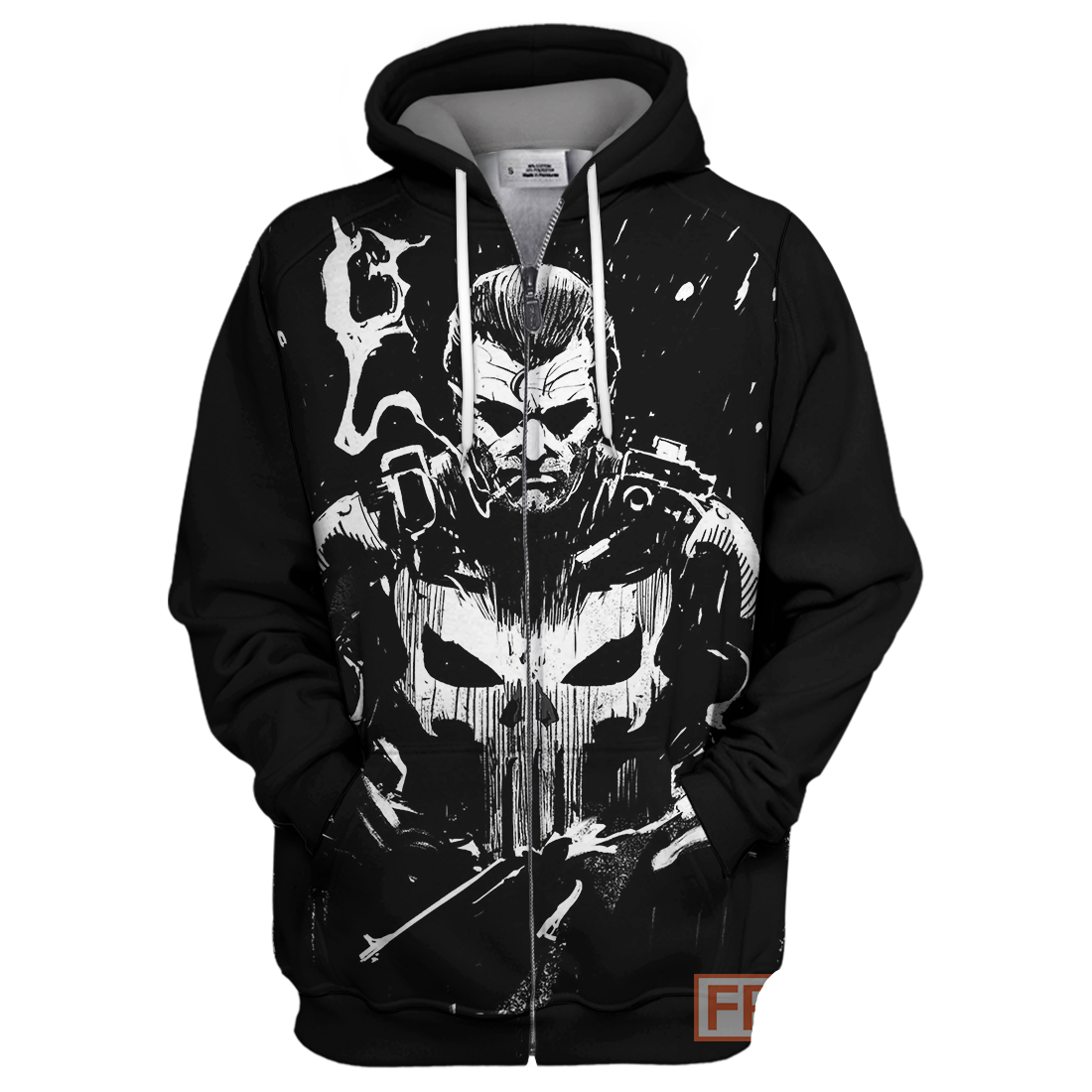 Punisher MV T-shirt Punisher Hoodie Black & White Punisher Shirt Black T-shirt Punisher MV Hoodie Sweater Tank 2023