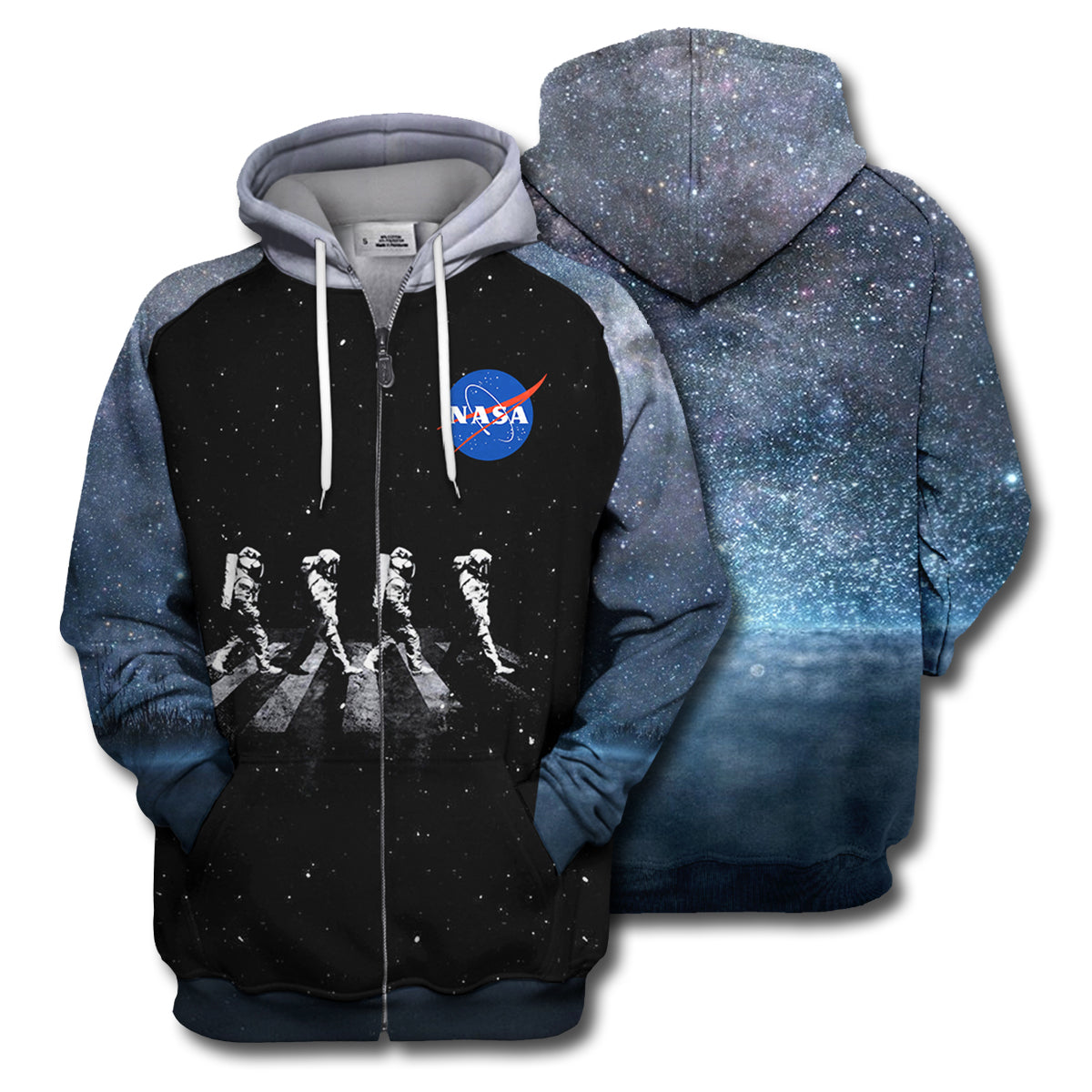 NASA T-shirt 3D Print Walking Astronauts In Space T-shirt Amazing NASA Hoodie Sweater Tank