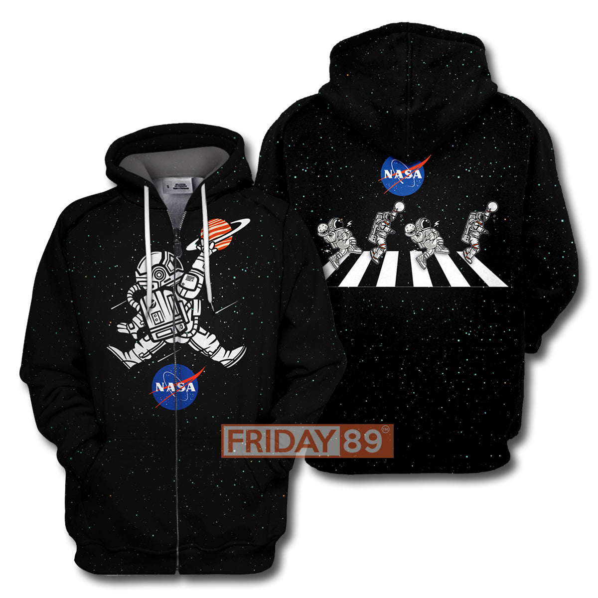 NASA T-shirt Astronaut Basketball League Slam Dunk NASA Black T-shirt NASA Hoodie Sweater Tank 2025