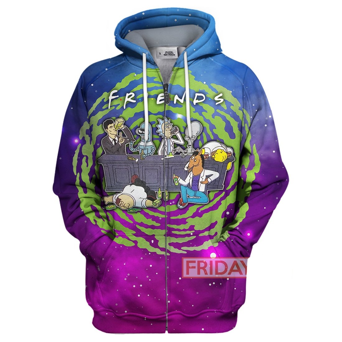 Rick And Morty Hoodie R&M Friends 3D Print T-shirt Rick And Morty Shirt Sweater Tank 2026