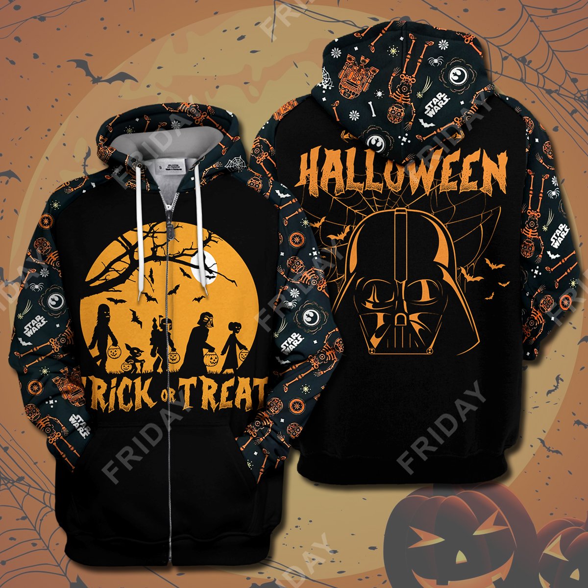 SW T-shirt Trick Or Treat Hapy Halloween T-shirt High Quality SW Halloween Hoodie Sweater Tank 2026