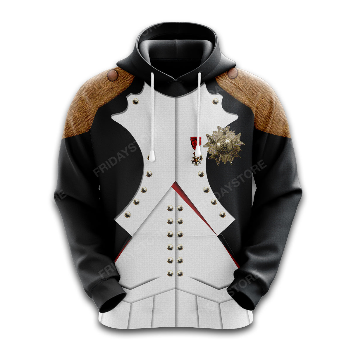 Men's Historical Hoodie Custom Napoleon Bonaparte T-shirt Hoodie