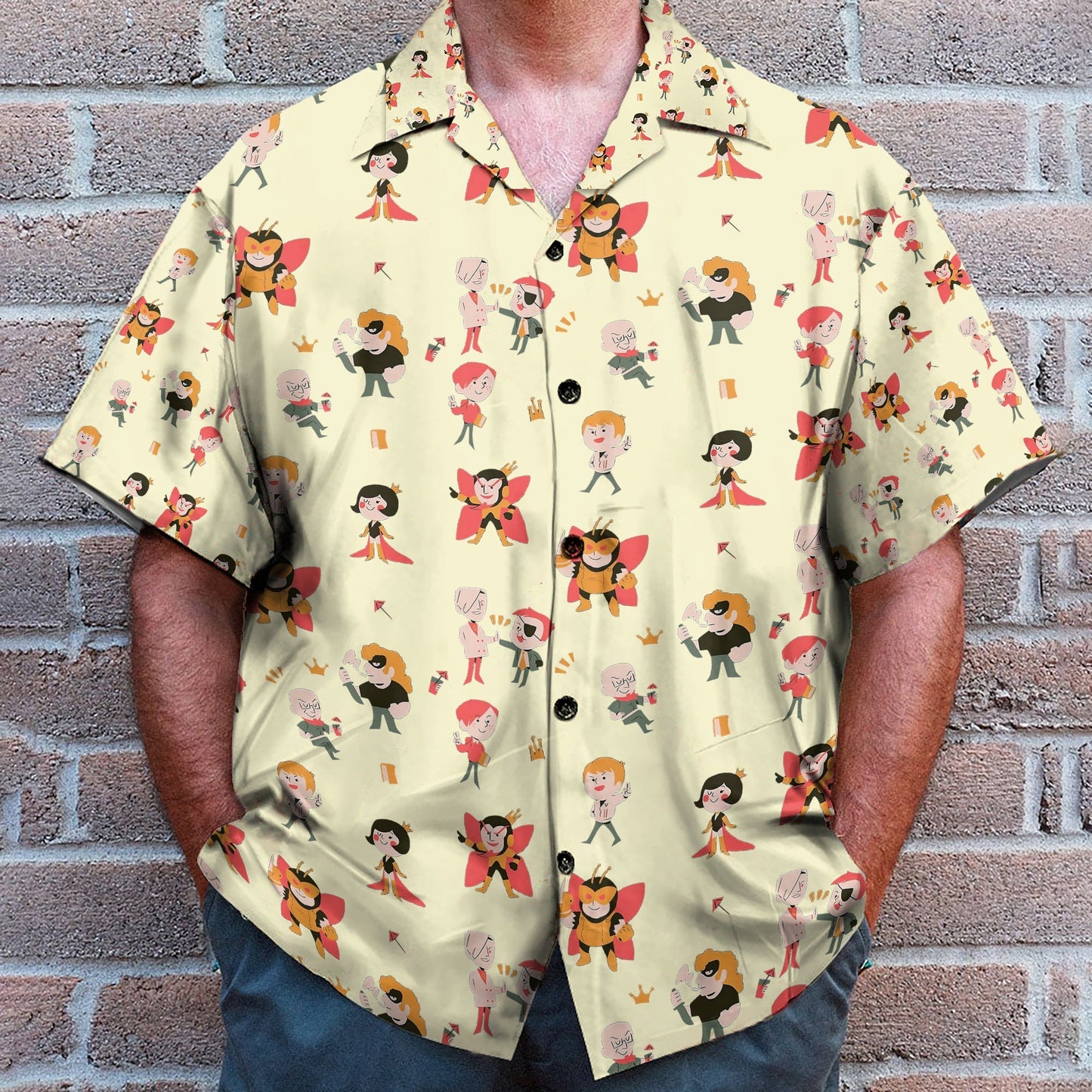 The Venture Bros Pattern Hawaiian Shirt