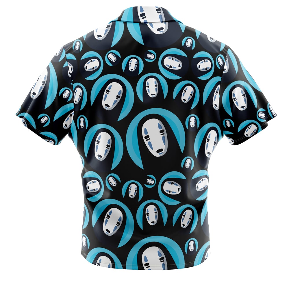 No Face Spirited Away Button Up Hawaiian Shirt