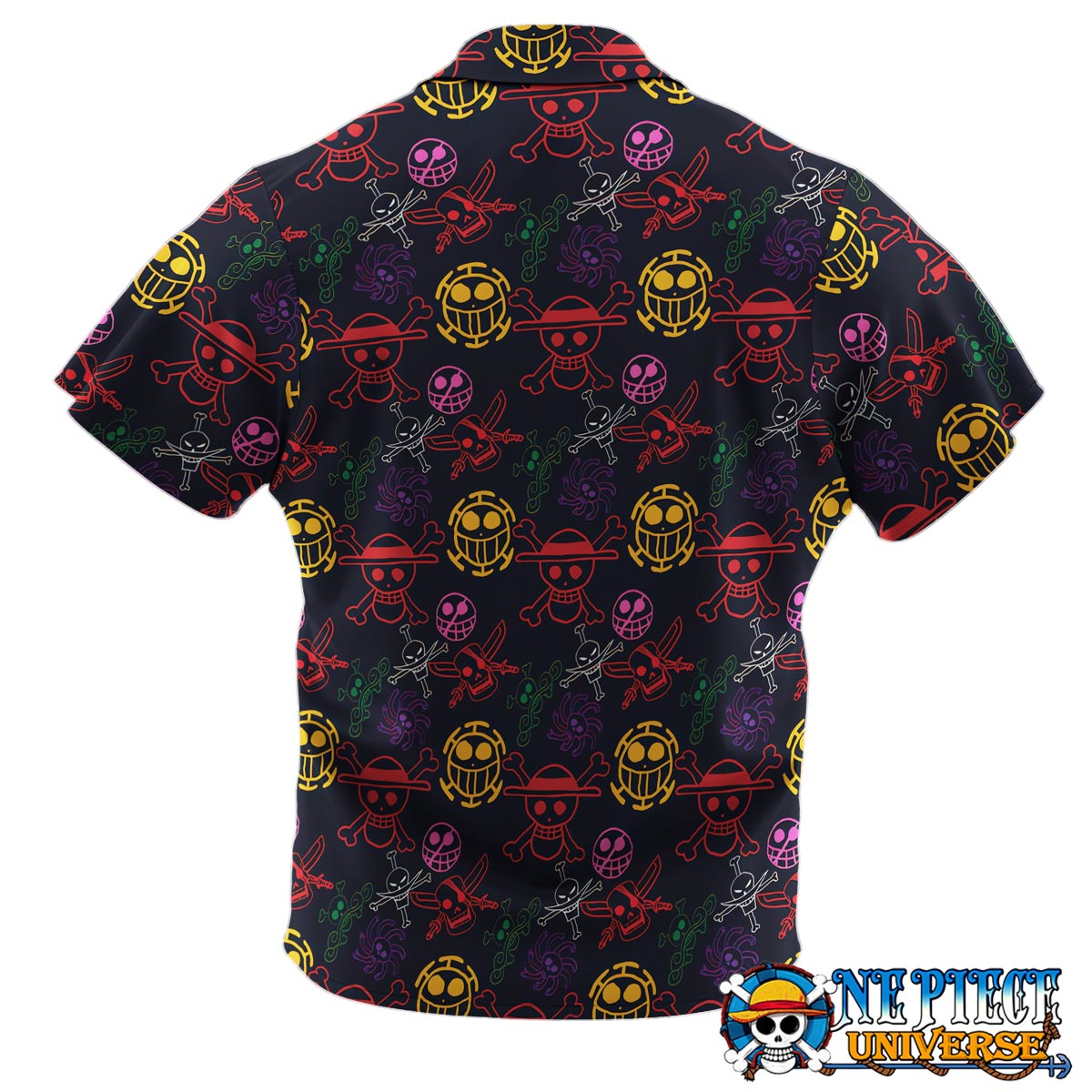 One Piece Hawaiian Shirt Jolly Roger Pattern | One Piece Universe Store