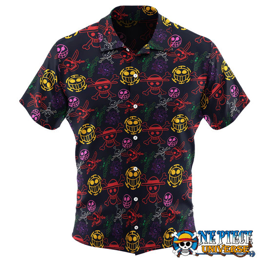 One Piece Hawaiian Shirt Jolly Roger Pattern | One Piece Universe Store