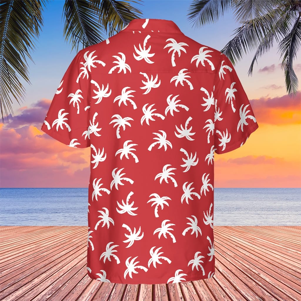 The White Lotus Ethan Spiller Palm Tree Hawaiian Shirt - Tazila