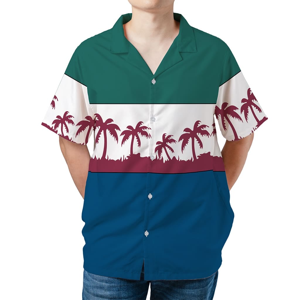 Batman The Killing Joke Joker Palm Trees Hawaiian Shirt - Tazila