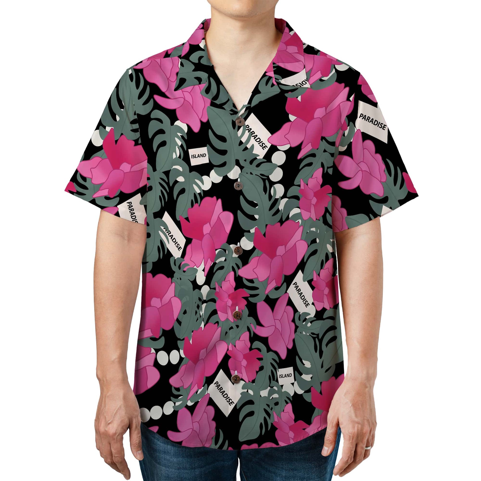 Ace Ventura Pet Detective 1994 Jim Carrey Pink Tutu Hawaiian Shirt - Tazila