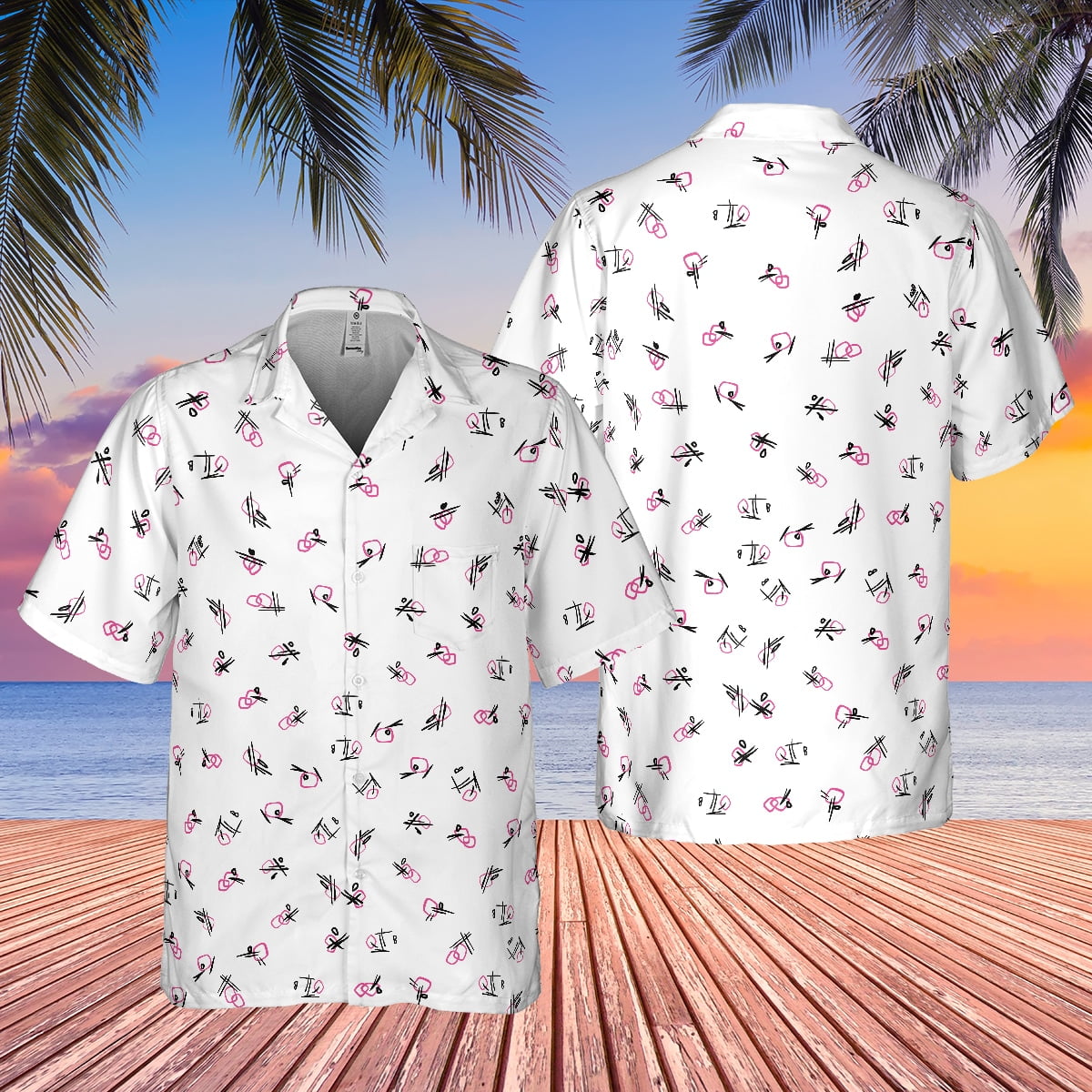 Ace Ventura Pet Detective 1994 Jim Carrey Beach City Hawaiian Shirt - Tazila