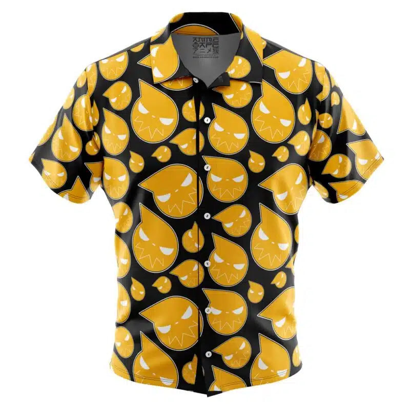 Soul Symbol Soul Eater Button Up Hawaiian Shirt