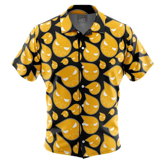Soul Symbol Soul Eater Button Up Hawaiian Shirt