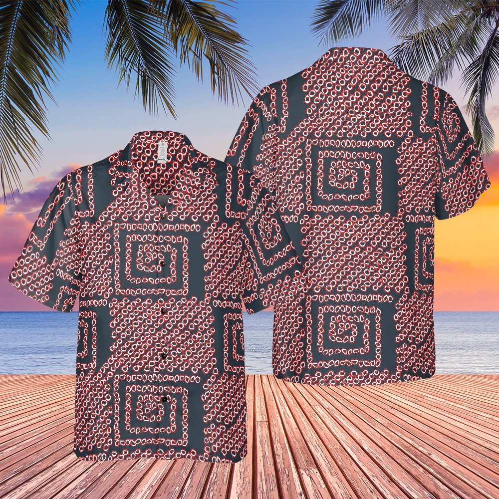 Back To The Future Marty McFly Headgoonie Spiral Hawaiian Shirt - Tazila