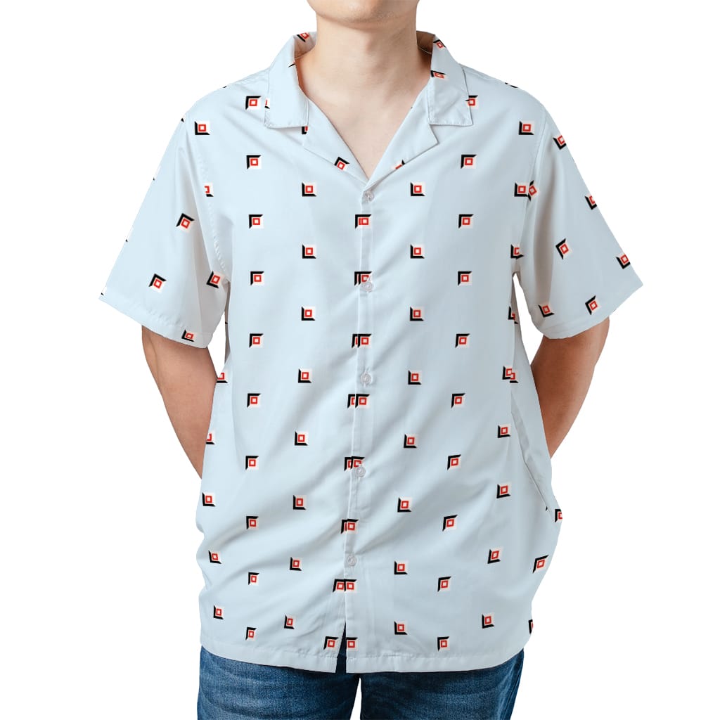 Seinfeld Cosmo Kramer Square Block Hawaiian Shirt - Tazila