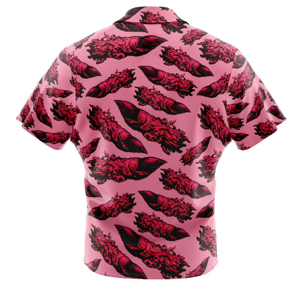 Sukuna's Fingers Jujutsu Kaisen Button Up Hawaiian Shirt