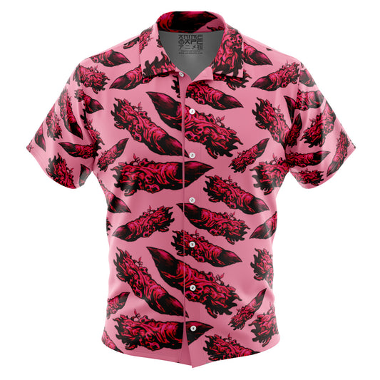 Sukuna's Fingers Jujutsu Kaisen Button Up Hawaiian Shirt