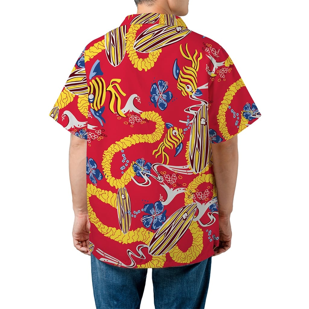 Romeo And Juliet 1996 Romeo Kimono Flowers Cart Hawaiian Shirt - Tazila