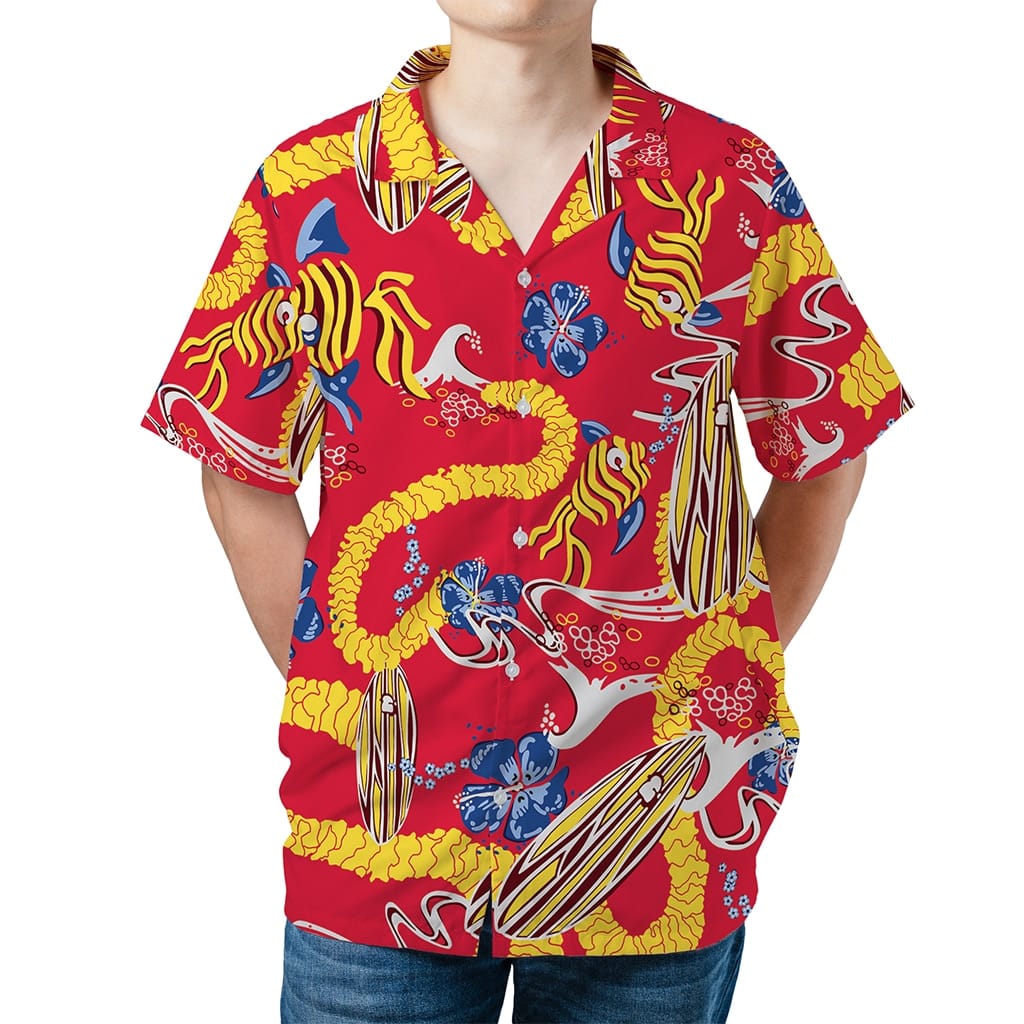 Romeo And Juliet 1996 Romeo Kimono Flowers Cart Hawaiian Shirt - Tazila