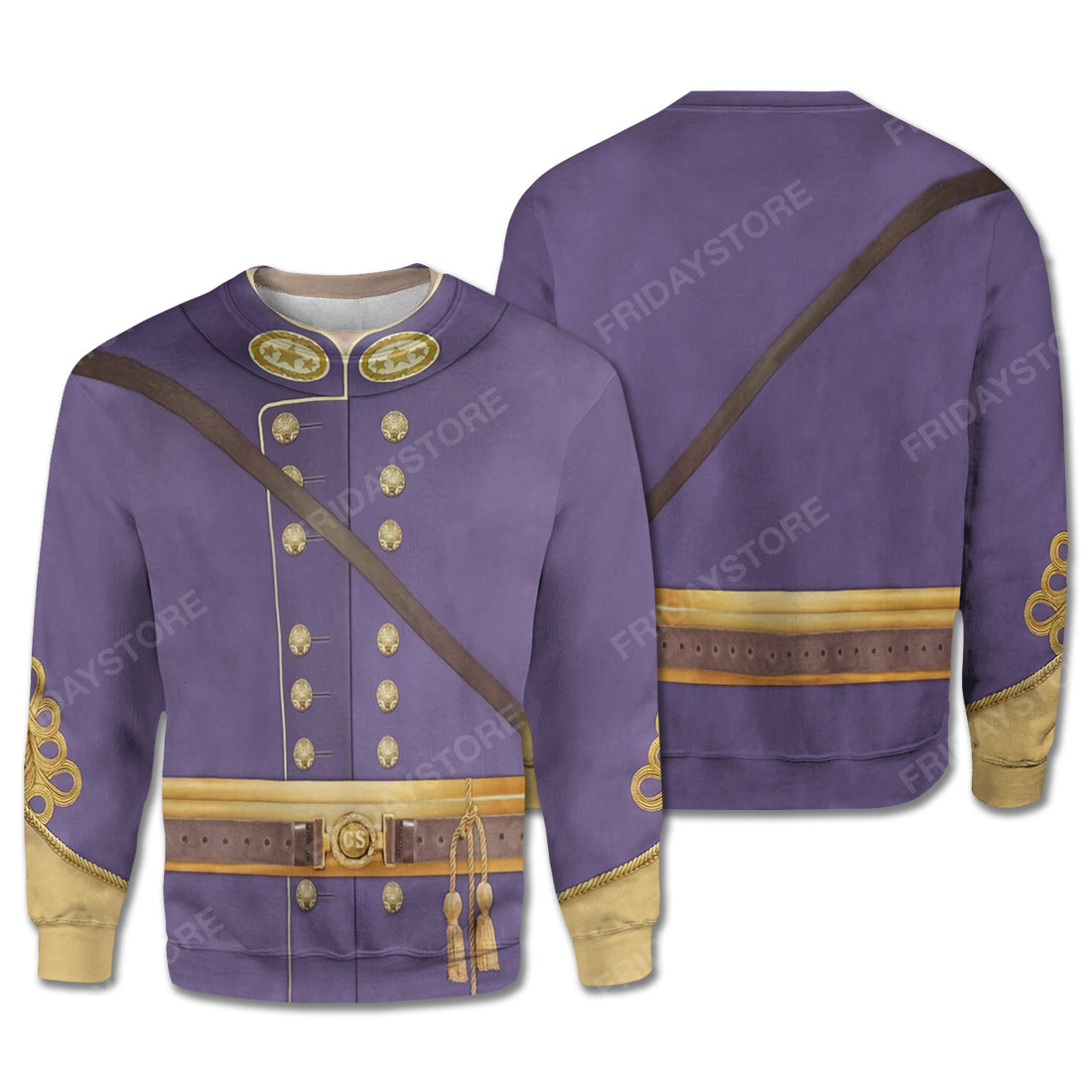 Historical T-Shirt Historical Nathan Bedford Forrest Suit 3d Costume Hoodie Historical Hoodie