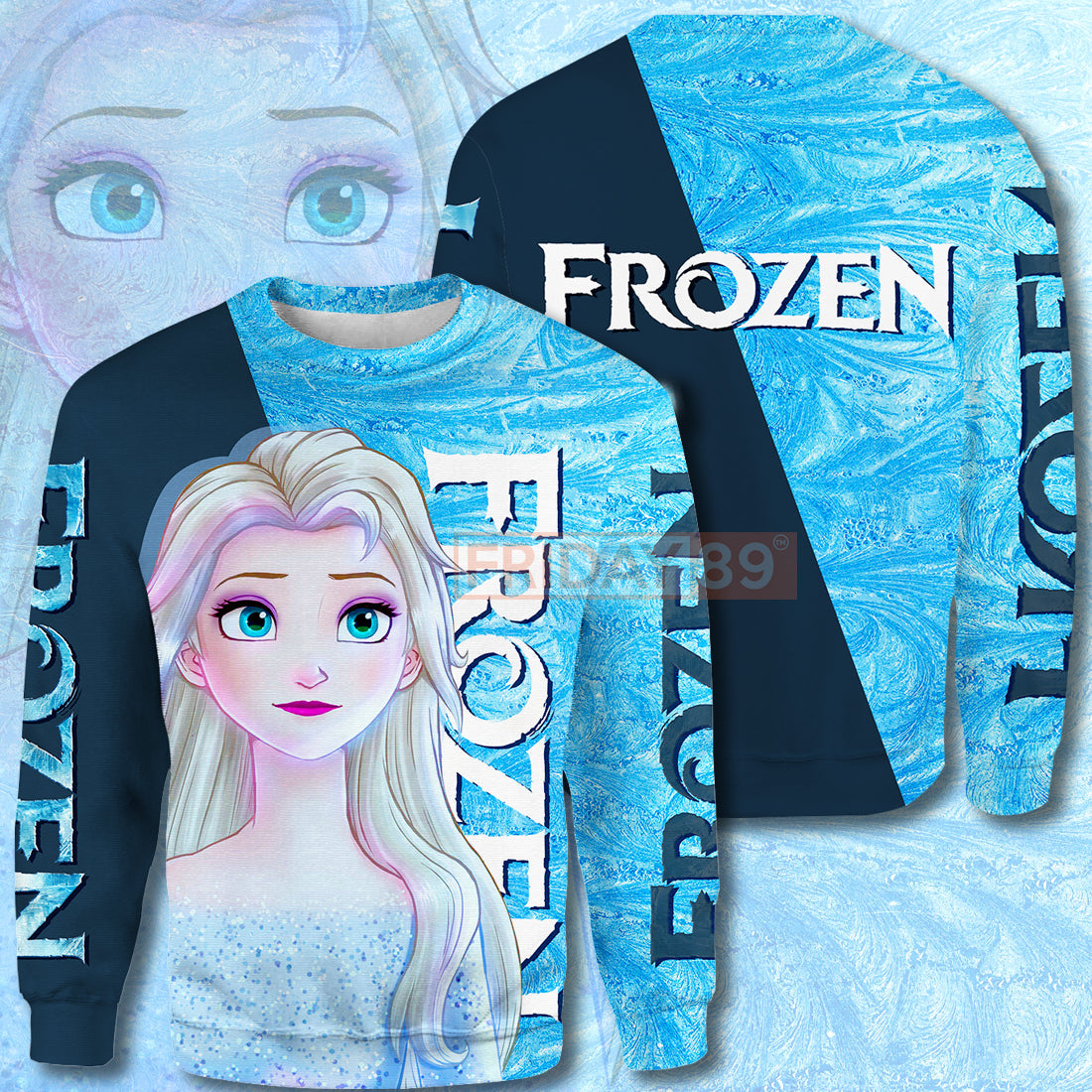 Frozen T-shirt Beauty Elsa Disney Princess Frozen 3D PRINT T-shirt Awesome DN Elsa Hoodie Sweater Tank