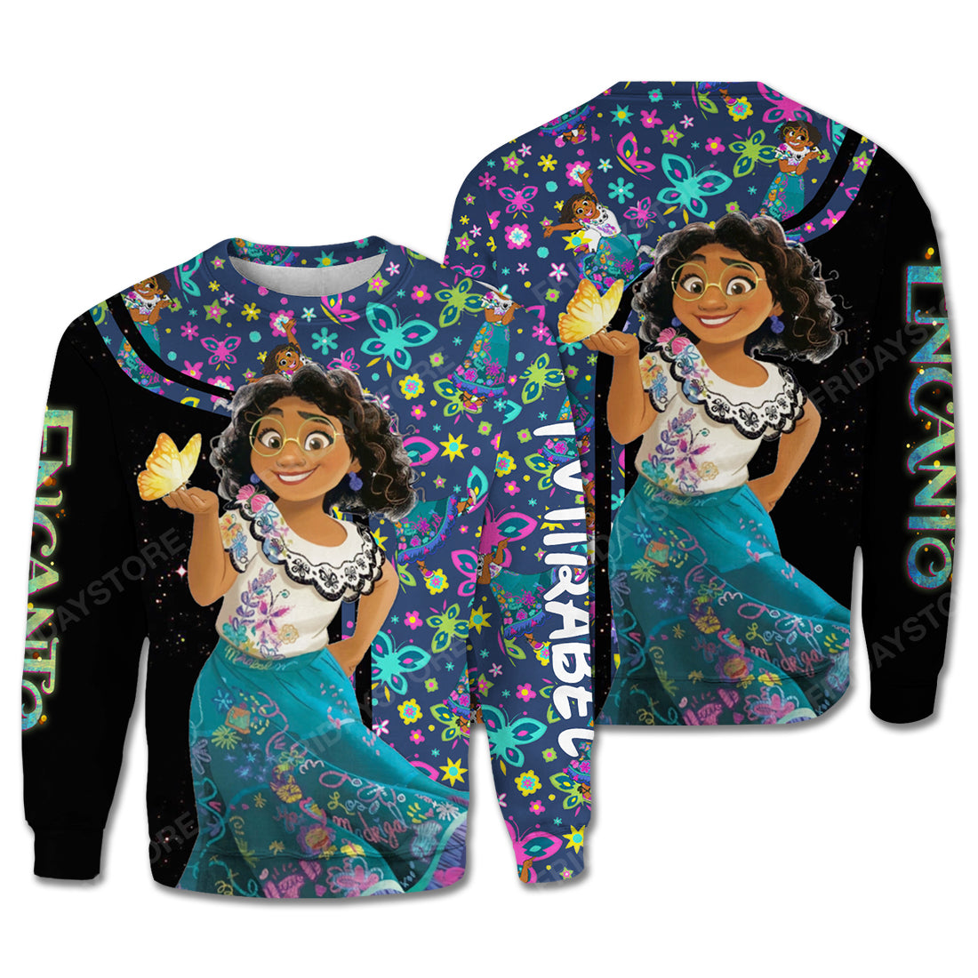Encanto T-Shirt Mirabel Madrigal Encanto Flower Hoodie Encanto Hoodie