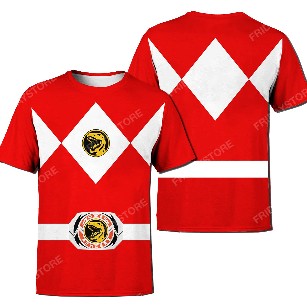 Power Ranger Hoodie Red Power Ranger Costume T-shirt Amazing Power Ranger Shirt Sweater Tank 2025