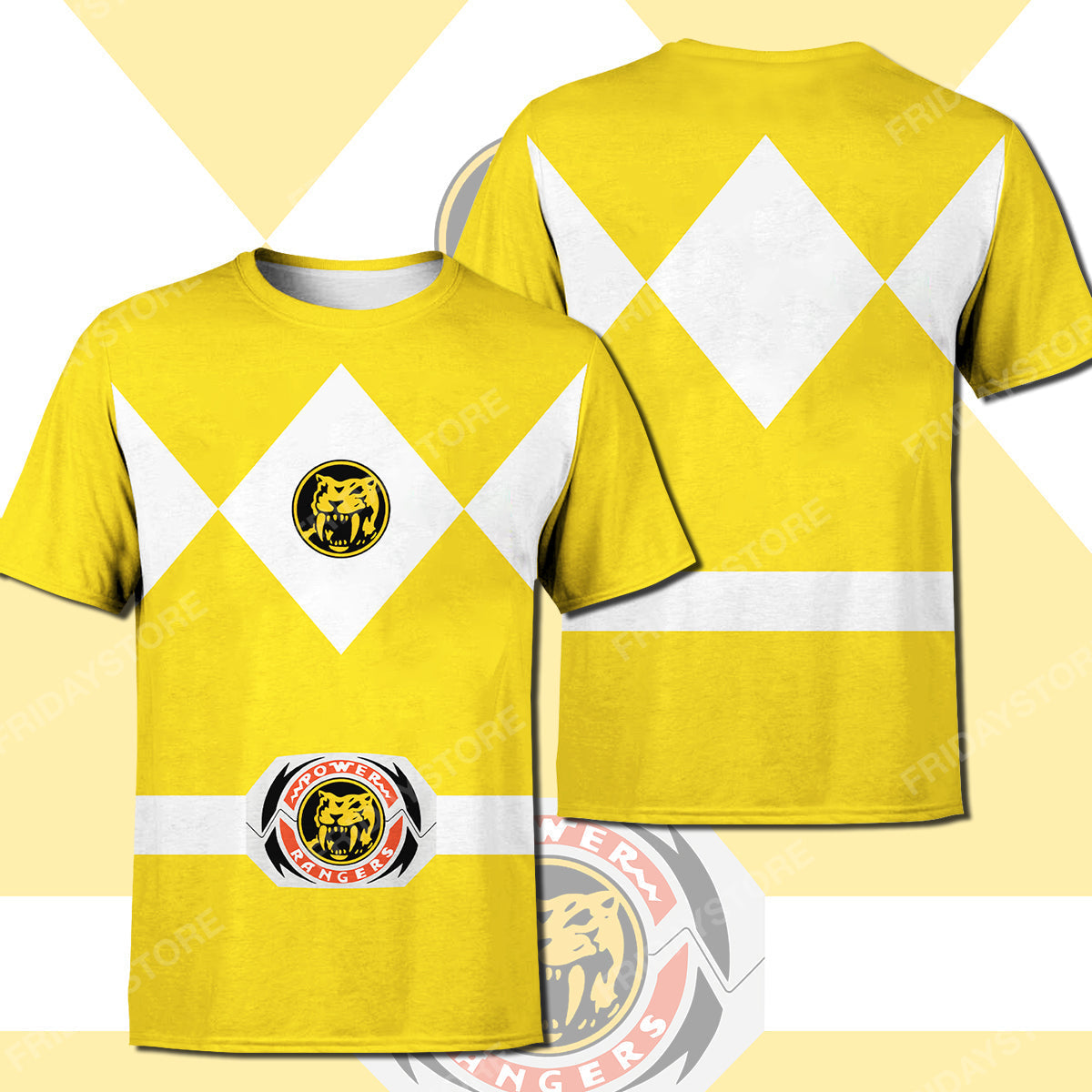 Power Ranger Hoodie Yellow Power Ranger Costume T-shirt Amazing Power Ranger Shirt Sweater Tank 2025