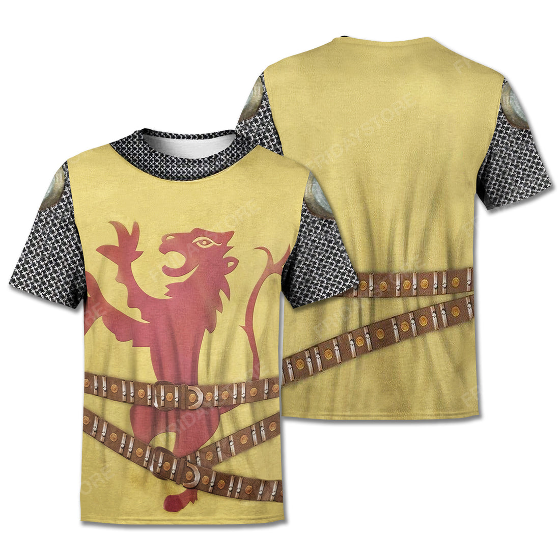 Historical T-Shirt Historical Robert The Bruce Suit 3d Costume Hoodie Historical Hoodie