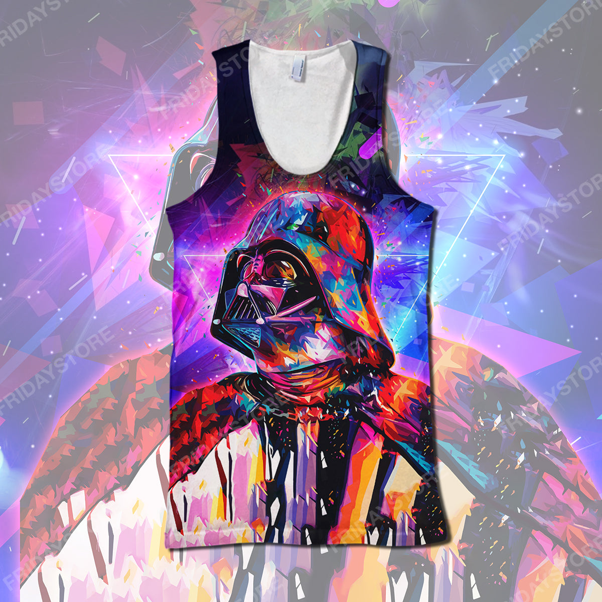 SW T-shirt SW Darth Vader Colorful T-shirt Cool High Quality SW Hoodie Sweater Tank 2024